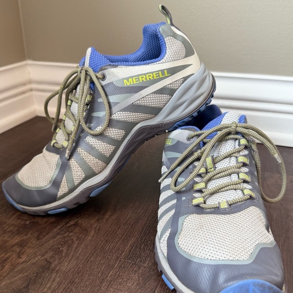 Merrell Shoes - Merrell Women’s Gray Siren Edge 3 Q2 Trail Running Hiking Shoes - Size 9.5